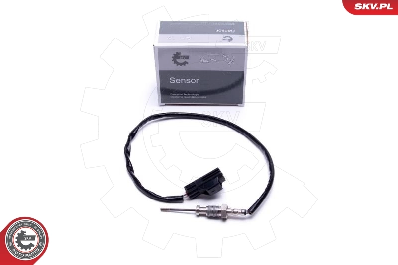 Sensor, exhaust gas temperature